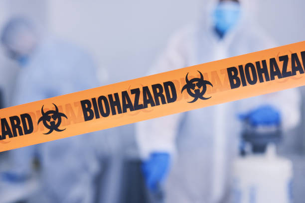 Professional Infectious Disease Decontamination technician working in Cranbury, NJ